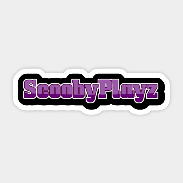 ScoobyPlayz Sticker by ThatOneSlyBro